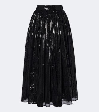 Falda midi con lentejuelas | Dolce&Gabbana
