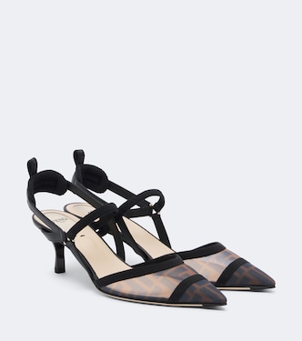 Colibrì mesh slingback pumps | Fendi