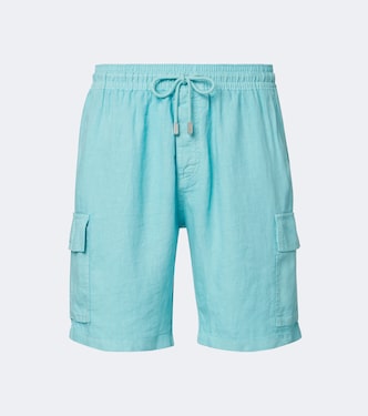 Baie linen Bermuda shorts | Vilebrequin