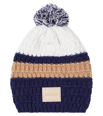Nola striped wool-blend beanie | Bogner Kids