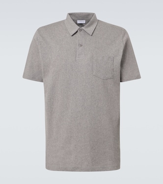 Riviera cotton polo shirt | Sunspel