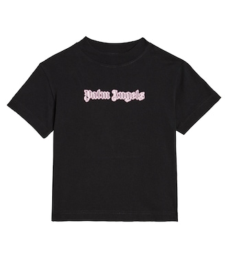Logo cotton jersey T-shirt | Palm Angels Kids