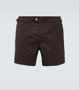 Cheetah-print swim trunks | Tom Ford