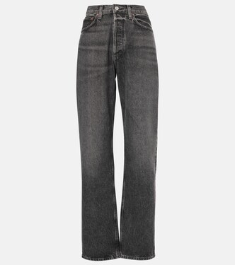 Kelly high-rise straight jeans | Agolde