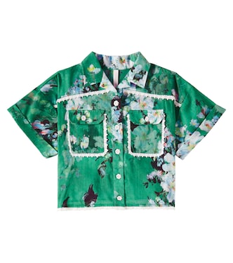 Everley cotton shirt | Zimmermann Kids