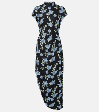 Robe midi asymétrique | Rotate