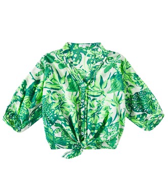 Azia floral top | Poupette St Barth Kids