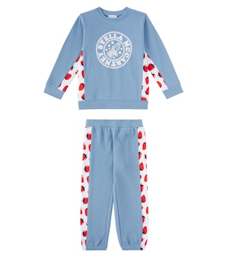 Printed sweatshirt and sweatpants set | Stella McCartney Kids