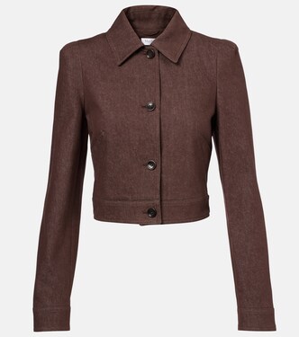 Carpa cropped cotton jacket | Max Mara