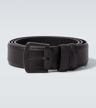 Alsavel leather belt | Loro Piana