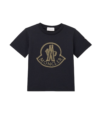 Logo cotton jersey T-shirt | Moncler Enfant