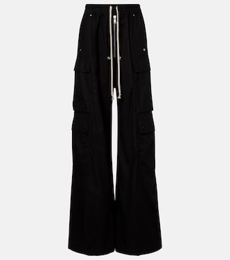 Pantalon cargo Belas en coton et laine | Rick Owens