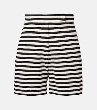 Ornica striped high-rise shorts  | Max Mara