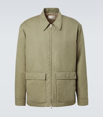 Justo gabardine down field jacket | The Row
