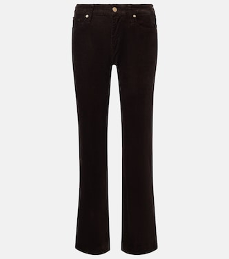 Pantalon flare Calie Straight en velours côtelé | 7 For All Mankind
