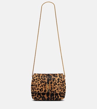 Kate Supple calf hair shoulder bag | Saint Laurent