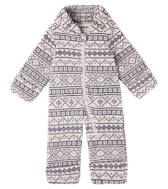 Baby - Jumpsuit Allo in jacquard di pile | Wheat