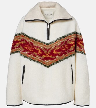 Marner fleece zip-up sweater | Marant Etoile