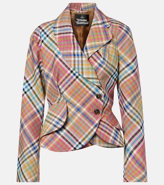 Stormy asymmetric wool blazer | Vivienne Westwood