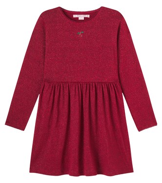 Roli cotton-blend lamé dress | Konges Sløjd