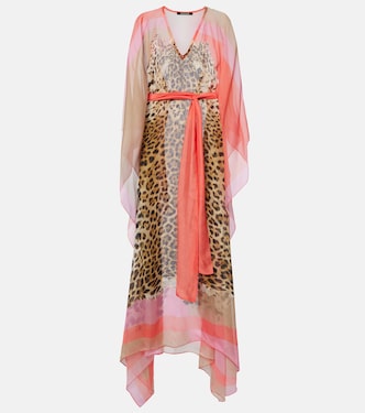 Caftan imprimé en soie | Roberto Cavalli