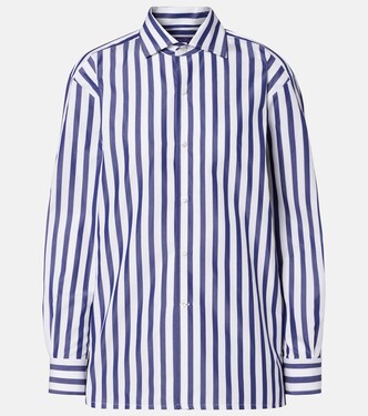 Striped cotton poplin shirt | Ralph Lauren Collection