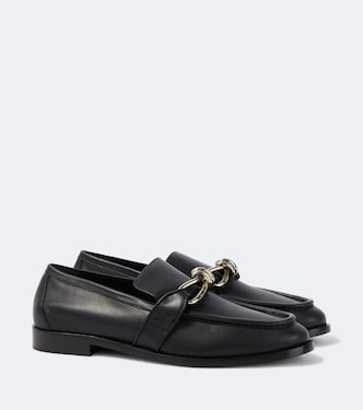 Astaire Knot leather loafers | Bottega Veneta