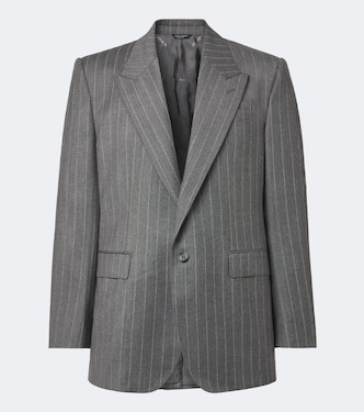 Pinstripe virgin wool blazer | Dolce&Gabbana