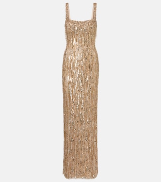Vestido de fiesta Fleur con lentejuelas | Jenny Packham