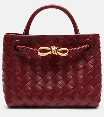 Andiamo Mini leather top-handle bag | Bottega Veneta
