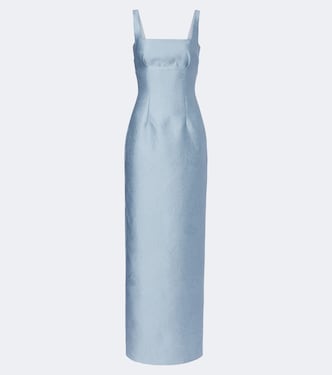Micheline floral cloqué gown | Emilia Wickstead