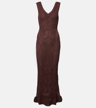 Roan open-knit midi dress | Staud