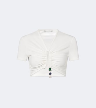 Verziertes Cropped Top | Christopher Esber