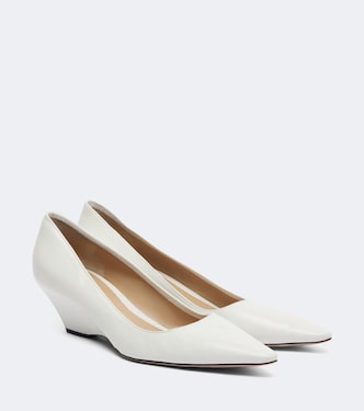 Liisa leather wedges | The Row