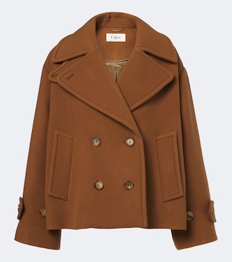 Oversized wool-blend peacoat | Chloé