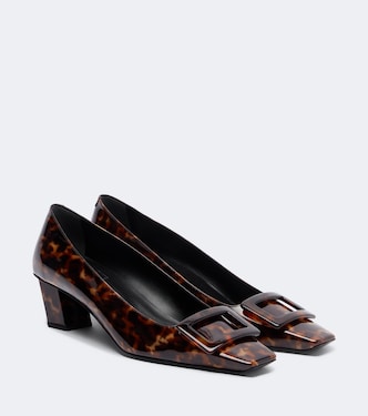 Belle Vivier printed patent leather pumps | Roger Vivier