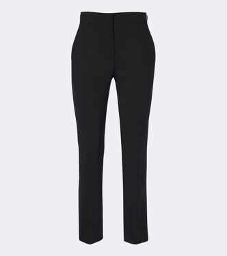 Wool-blend slim pants | Max Mara
