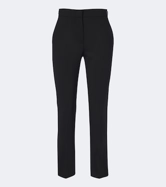 Schmale Hose aus einem Wollgemisch | Max Mara
