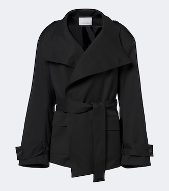 Tavea belted double-breasted jacket | The Frankie Shop