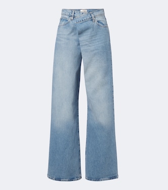 Crossover wide-leg jeans | Frame