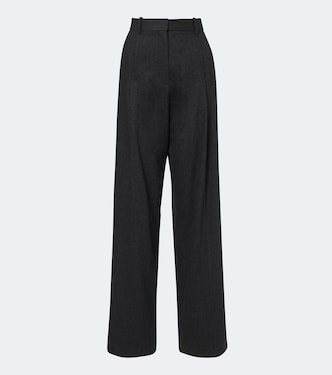 August wool and cashmere wide-leg pants | Khaite