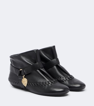 Leather ankle boots | Pucci