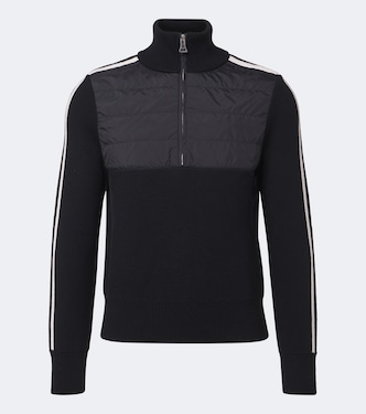 Wool half-zip sweater | Perfect Moment