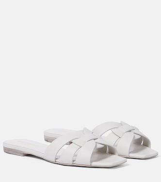 Tribute leather sandals | Saint Laurent