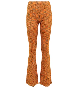 Schlaghose aus Rippstrick | Acne Studios