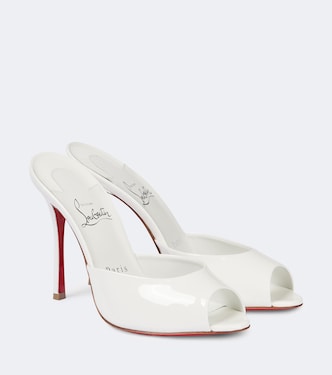 Bridal Me Dolly patent leather mules | Christian Louboutin
