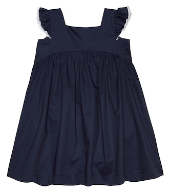 Ruffled cotton minidress | Il Gufo
