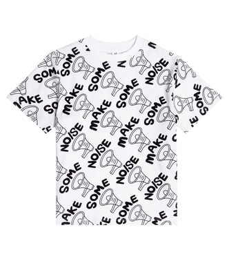 Printed cotton jersey T-shirt | Stella McCartney Kids
