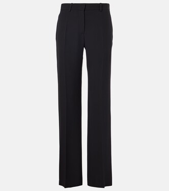 Pantalon droit Selvie en soie | The Row