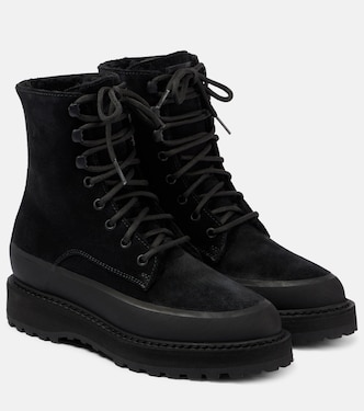 Botines Dolomite de ante con borrego | Le Monde Béryl